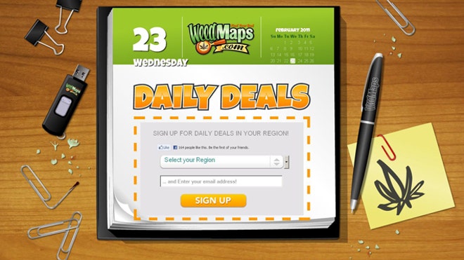 WeedMaps Daily Deals